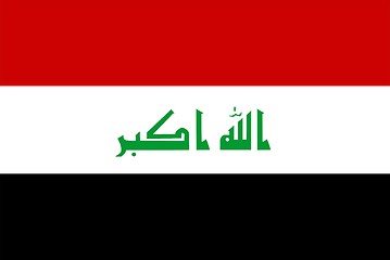 Image showing Flag of Iraq