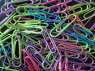 Image showing Paper clips