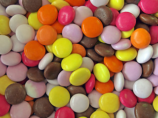 Image showing Easter, chocolate sweets.    