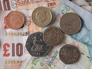 Image showing British (uk) currency.