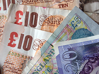 Image showing British (uk) currency.