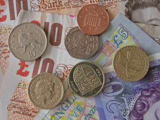 Image showing British (uk) currency.