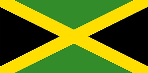 Image showing Jamaica Flag