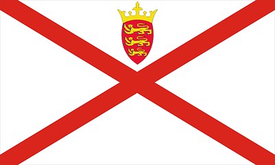 Image showing Jersey flag