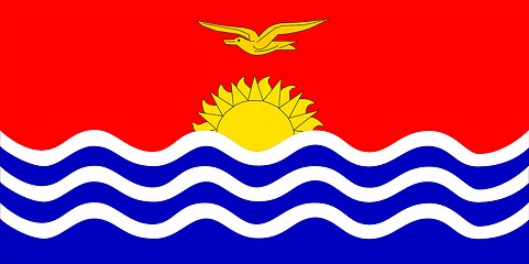 Image showing Flag Of Kiribati