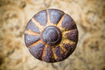 Image showing Ancient door knob