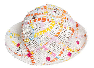 Image showing Wicker Children's hat.