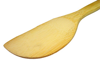 Image showing Bamboo spoon