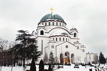 Image showing Orthodox church in Belgrade