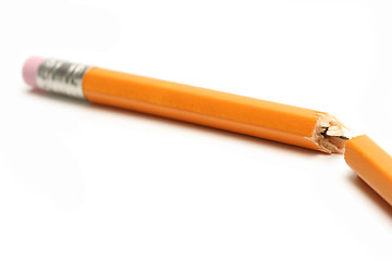 Image showing broken pencil