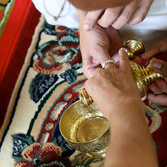 Image showing Buddhist wedding.