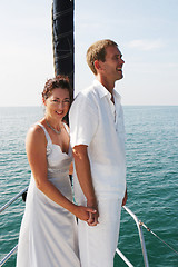 Image showing Ocean wedding