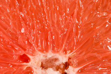 Image showing Texture of grapefruit
