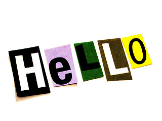 Image showing hello