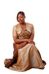 Image showing Beautiful African woman