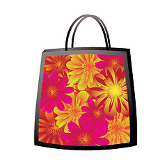 Image showing floral bag
