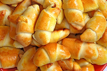 Image showing Appetizing rolled batch