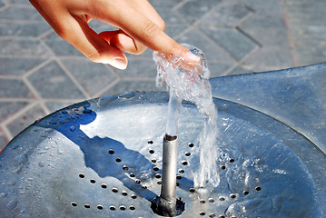 Image showing Water drinking fountain