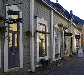 Image showing Old shops