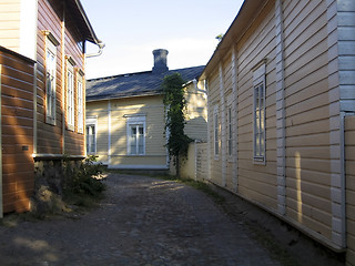 Image showing The old town of Porvoo