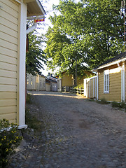 Image showing The old town of Porvoo