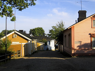 Image showing The old town of Porvoo