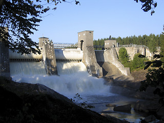 Image showing Floodgates open