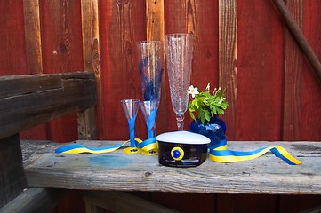 Image showing Swedish graduating kit