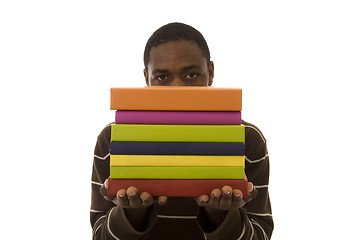 Image showing Colorful Books