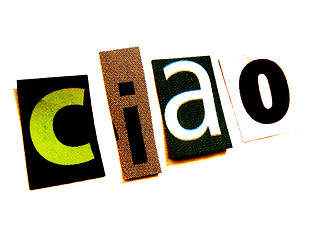 Image showing ciao