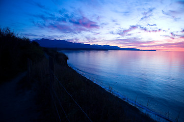 Image showing Strait of Juan de Fuca Sunset