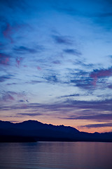 Image showing Strait of Juan de Fuca Sunset