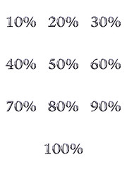 Image showing 3D Silver Percentages