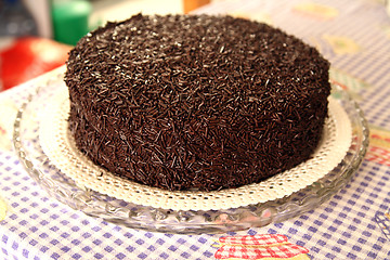 Image showing tasty chocolate cake