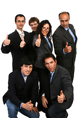 Image showing happy sucessfull businessteam