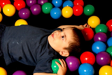 Image showing children portrait studio photography