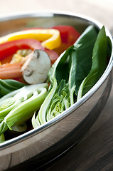 Image showing Vegetable stir fry