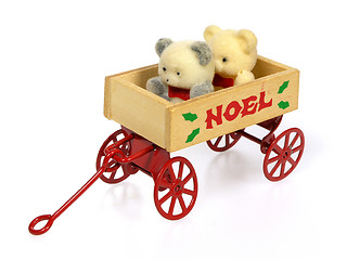 Image showing Christmas Wagon