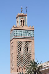 Image showing Marrakech mosque