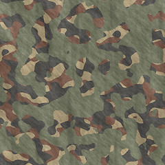 Image showing camouflage material background texture