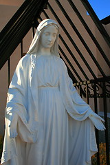 Image showing Statue Of A Virgin Mary