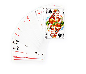 Image showing the queen of spades