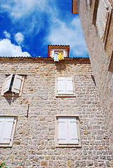 Image showing Old stone town in Montenegro - Budva