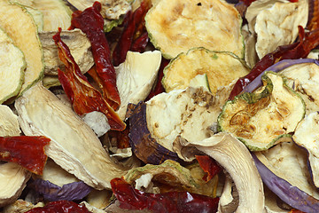 Image showing Dried vegeables