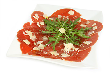 Image showing Beef carpaccio