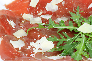 Image showing Beef carpaccio