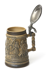 Image showing German beer jug