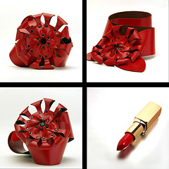 Image showing BELT FLOWER LIPSTICK