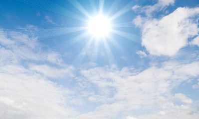 Image showing sun and sky