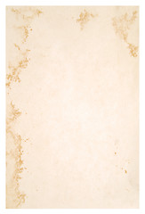 Image showing old rough paper
